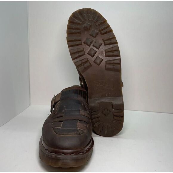 Vintage Y2K Dr.‎ Martens Brogue Buckle Woven Mary Jane Size 11 Men main image 7